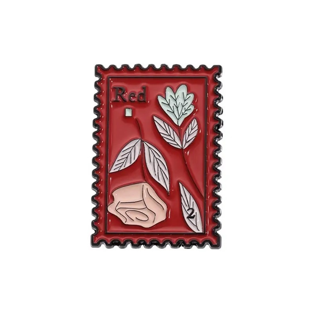 3/$18 Taylor Swift Red Album Stamp Enamel Pin